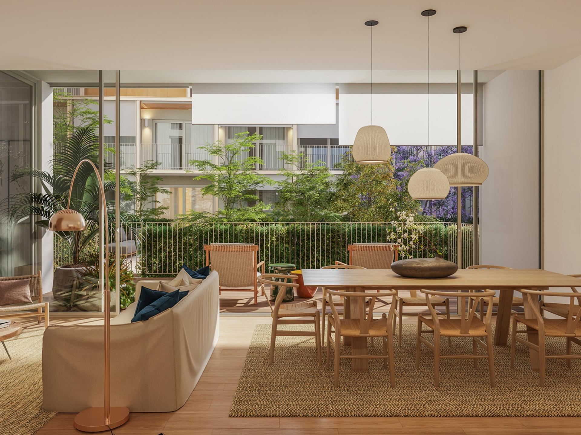 2-Bedroom Apartment with Garden in Lisboa — photograph 2