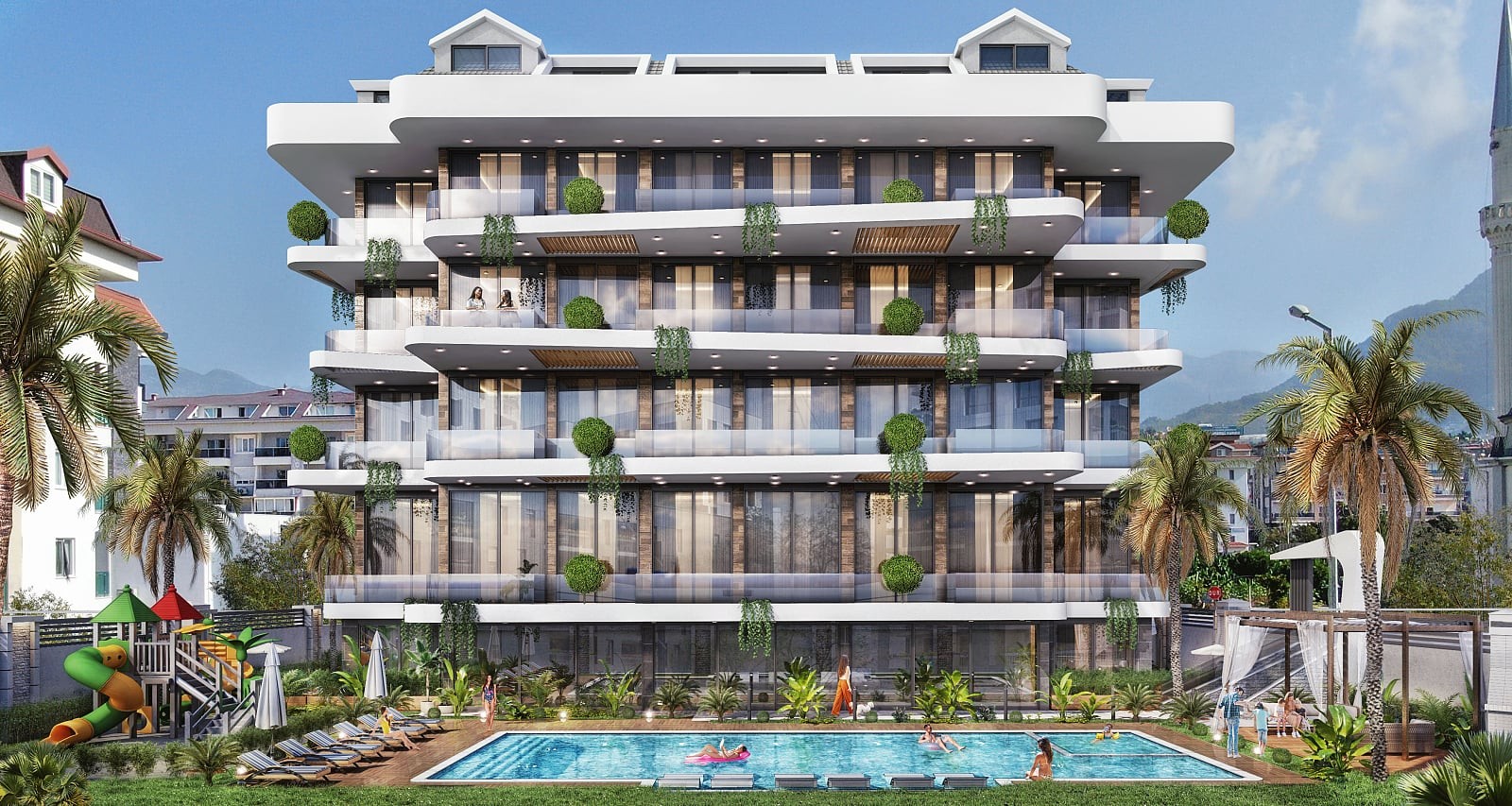 Apartments in Kestel, Alanya (AYT-04588)