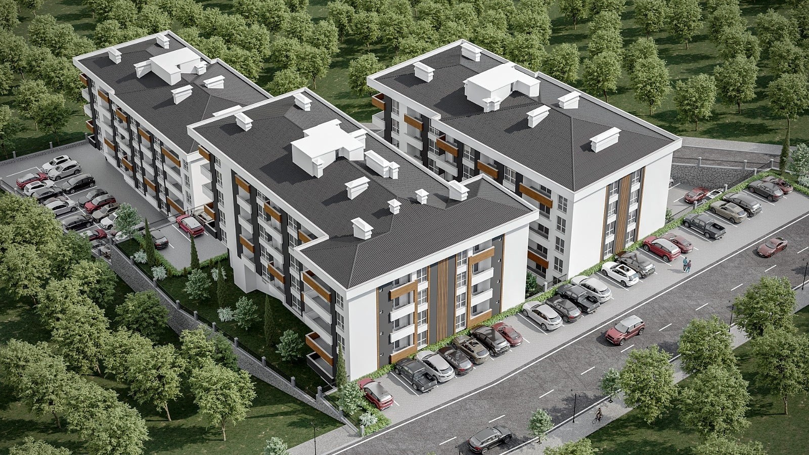 Apartments in Kanuni, Ortahisar (TZX-00261)